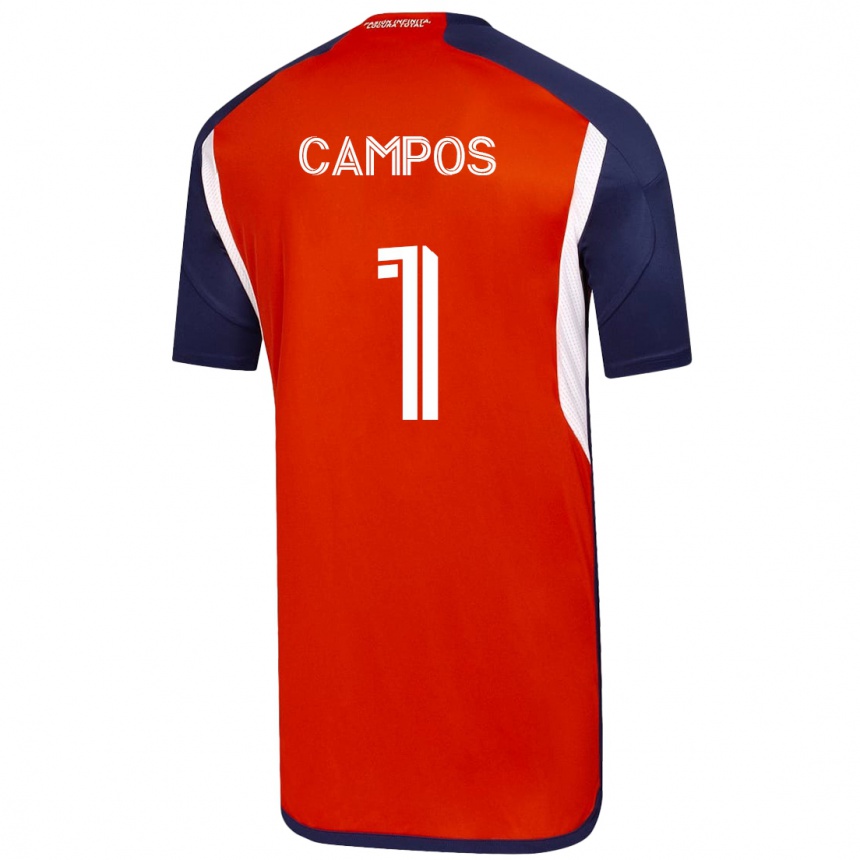 Kinder Fußball Cristóbal Campos #1 Weiß Auswärtstrikot Trikot 2023/24 T-Shirt Luxemburg
