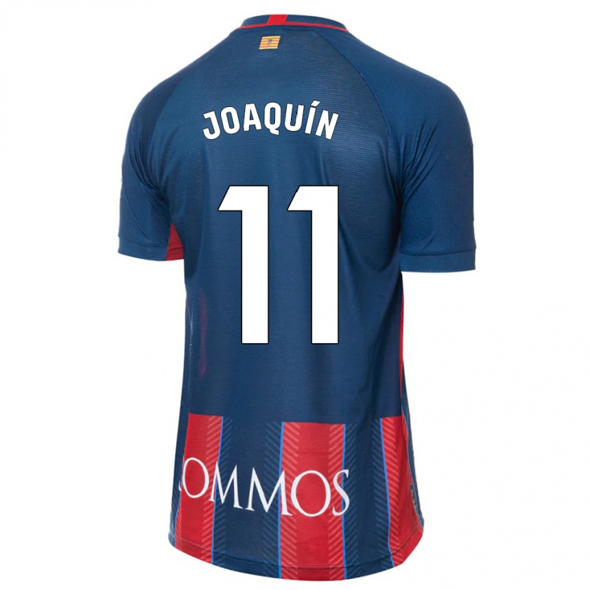 Herren Fußball Joaquin Munoz #11 Marine Heimtrikot Trikot 2023/24 T-Shirt Luxemburg