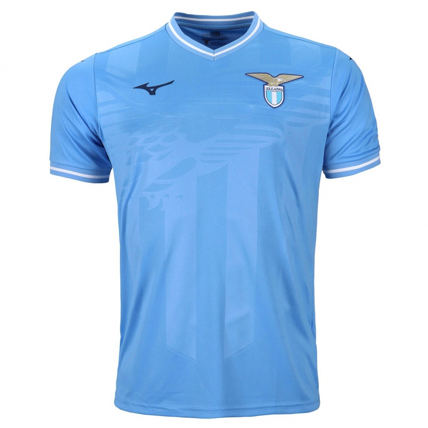 Herren Fußball Matías Vecino #5 Blau Heimtrikot Trikot 2023/24 T-Shirt Luxemburg