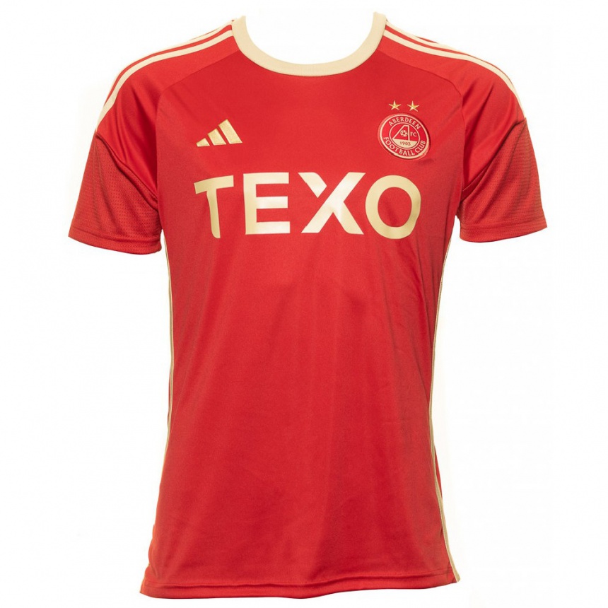 Herren Fußball Leighton Clarkson #10 Rot Heimtrikot Trikot 2023/24 T-Shirt Luxemburg