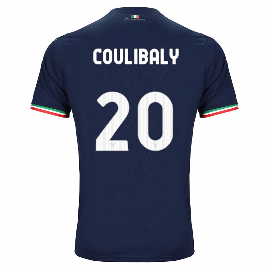 Herren Fußball Larsson Coulibaly #20 Marine Auswärtstrikot Trikot 2023/24 T-Shirt Luxemburg