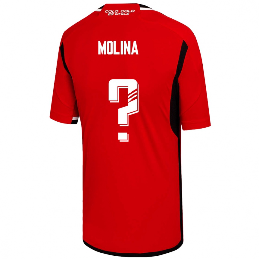 Herren Fußball Byron Molina #0 Rot Auswärtstrikot Trikot 2023/24 T-Shirt Luxemburg
