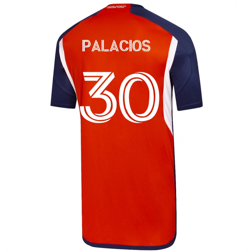 Herren Fußball Cristian Palacios #30 Weiß Auswärtstrikot Trikot 2023/24 T-Shirt Luxemburg