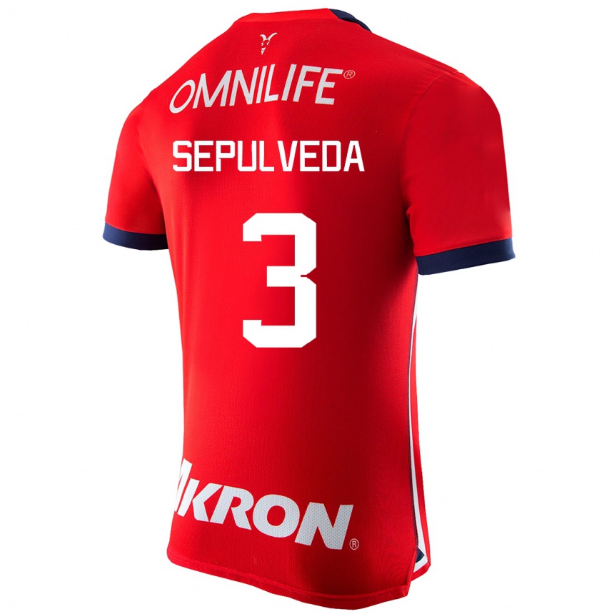 Damen Fußball Gilberto Sepúlveda #3 Rot Heimtrikot Trikot 2023/24 T-Shirt Luxemburg