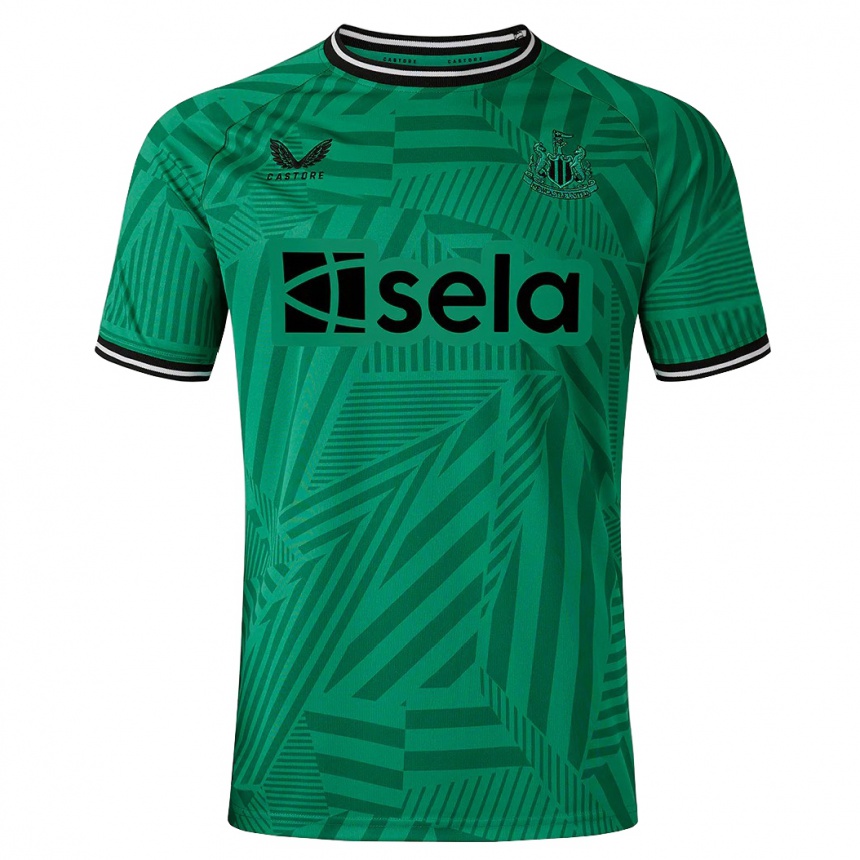 Damen Fußball Sandro Tonali #8 Grün Auswärtstrikot Trikot 2023/24 T-Shirt Luxemburg