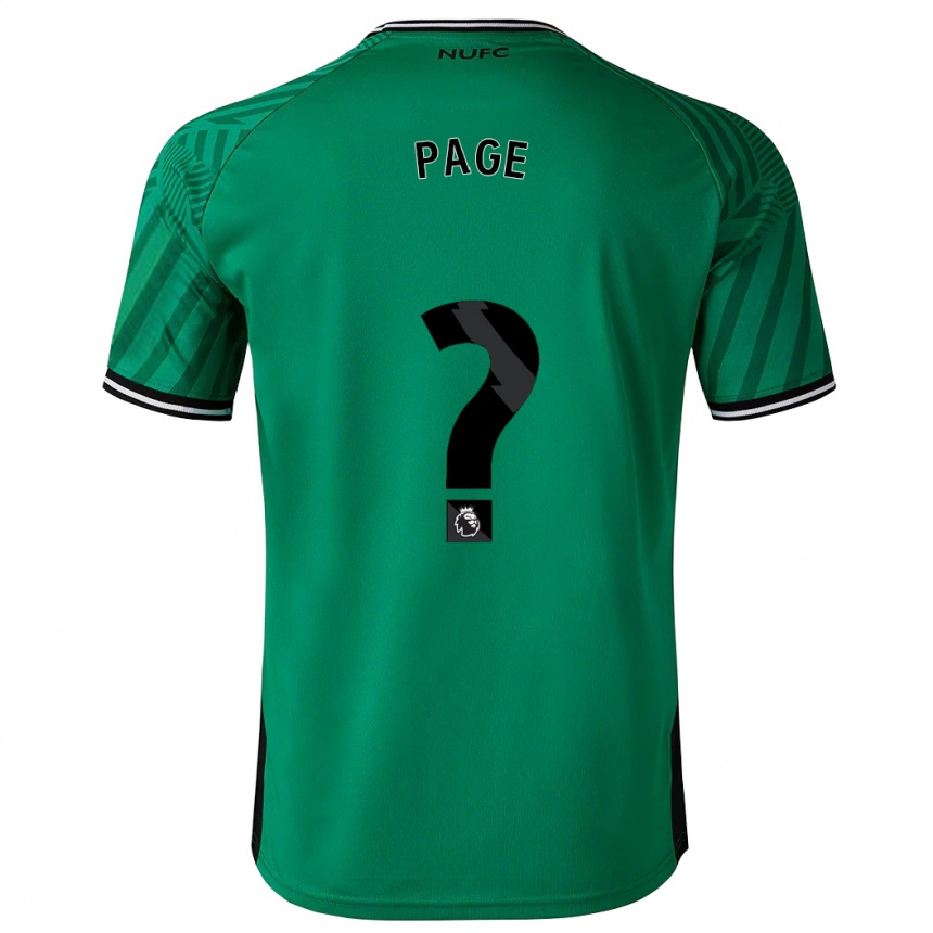 Damen Fußball Eden Page #0 Grün Auswärtstrikot Trikot 2023/24 T-Shirt Luxemburg