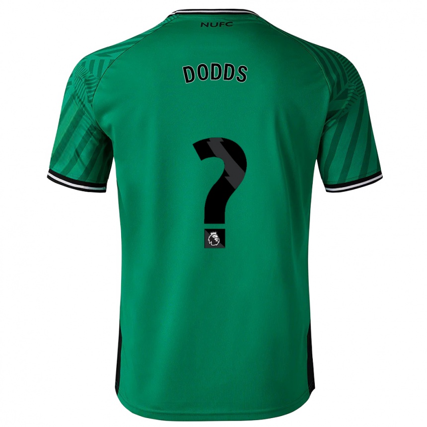 Damen Fußball Archie Dodds #0 Grün Auswärtstrikot Trikot 2023/24 T-Shirt Luxemburg