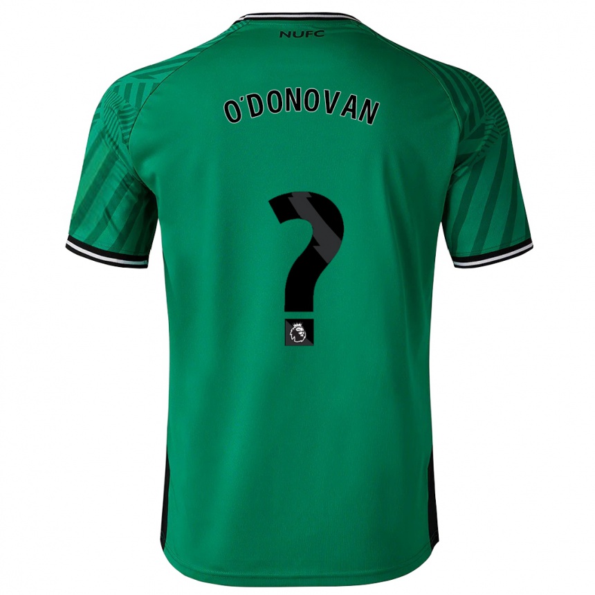 Damen Fußball Alex O'donovan #0 Grün Auswärtstrikot Trikot 2023/24 T-Shirt Luxemburg