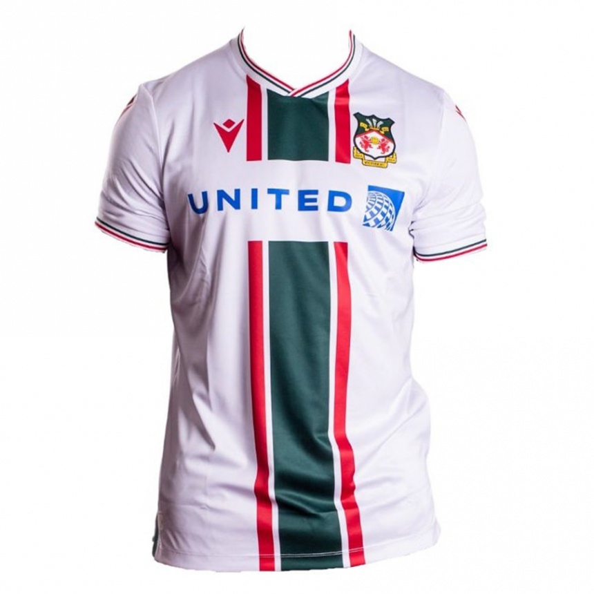 Damen Fußball Luke Mcnicholas #31 Weiß Auswärtstrikot Trikot 2023/24 T-Shirt Luxemburg