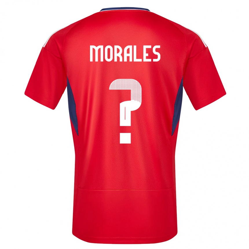 Kinder Fußball Costa Rica Bryan Morales #0 Rot Heimtrikot Trikot 24-26 T-Shirt Luxemburg