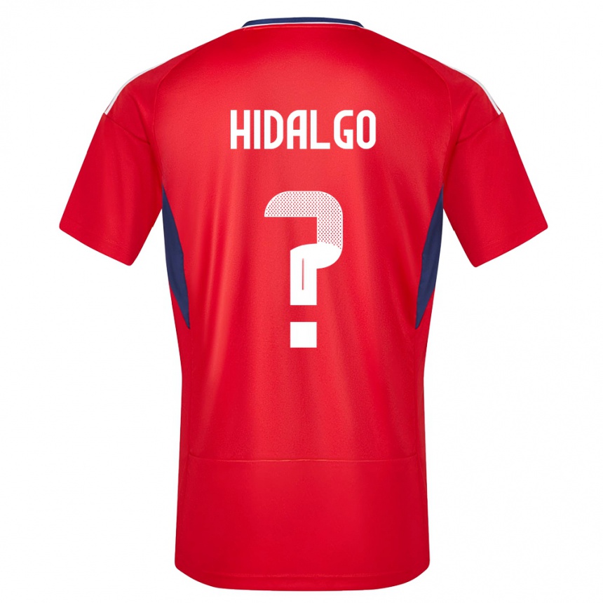 Kinder Fußball Costa Rica Pablo Hidalgo #0 Rot Heimtrikot Trikot 24-26 T-Shirt Luxemburg