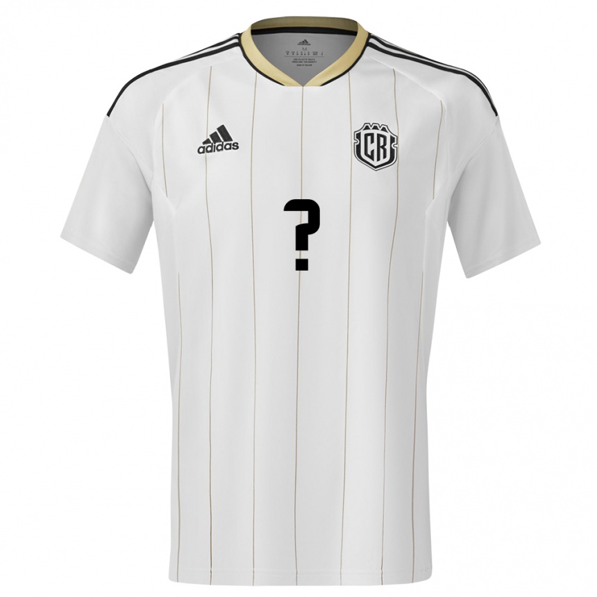 Kinder Fußball Costa Rica Pablo Hidalgo #0 Weiß Auswärtstrikot Trikot 24-26 T-Shirt Luxemburg