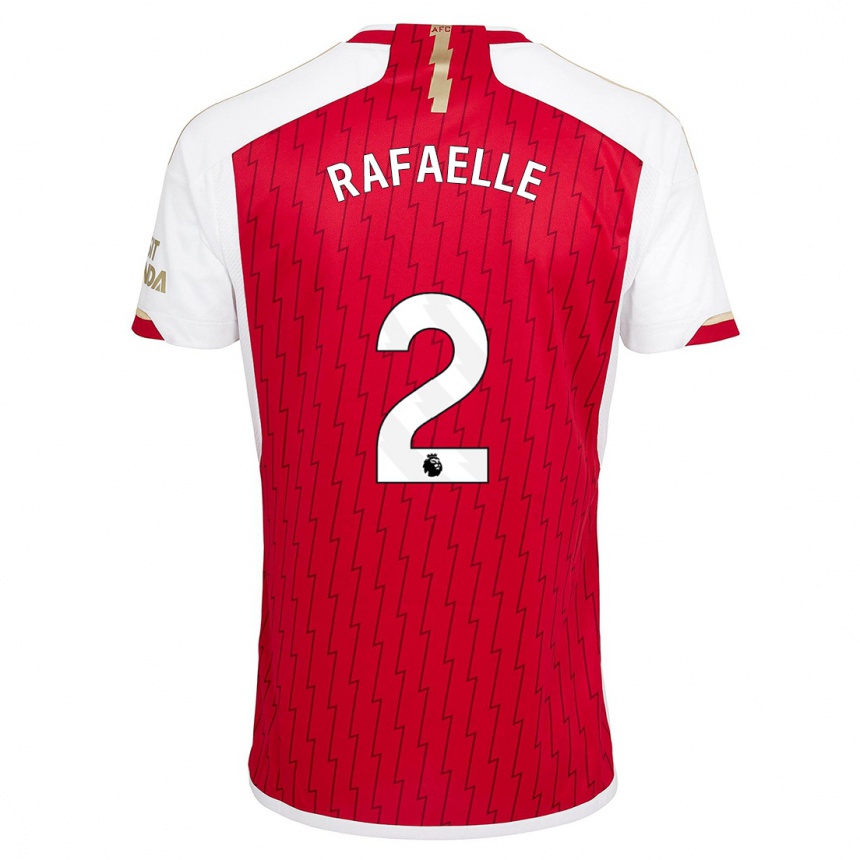 Kinder Fußball Rafaelle Souza #2 Rot Heimtrikot Trikot 2023/24 T-Shirt Luxemburg