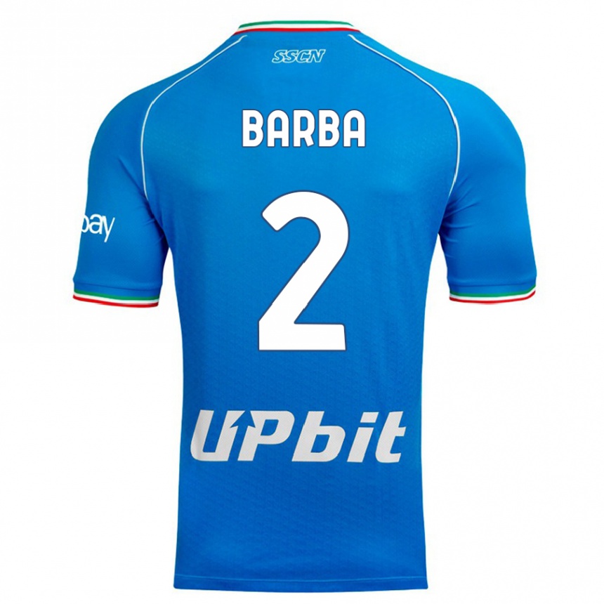 Kinder Fußball Benedetto Barba #2 Himmelblau Heimtrikot Trikot 2023/24 T-Shirt Luxemburg