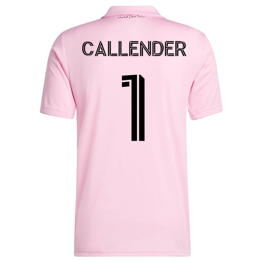 Kinder Fußball Drake Callender #1 Rosa Heimtrikot Trikot 2023/24 T-Shirt Luxemburg