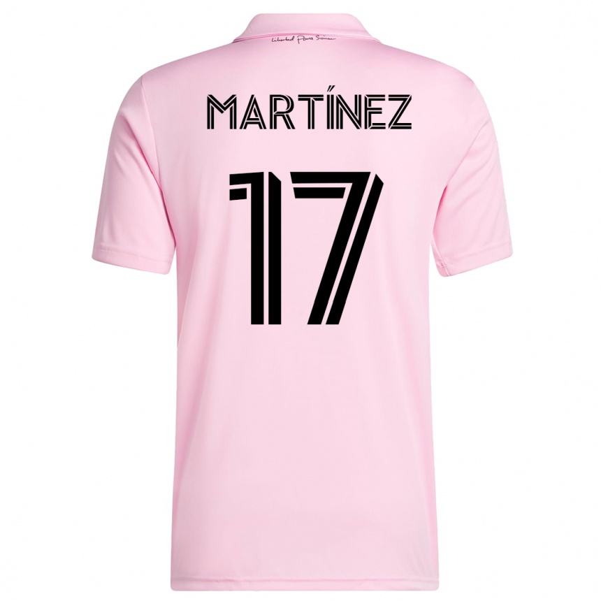 Kinder Fußball Josef Martínez #17 Rosa Heimtrikot Trikot 2023/24 T-Shirt Luxemburg
