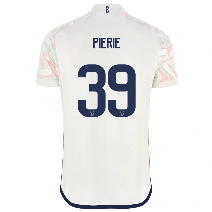 Kinder Fußball Kik Pierie #39 Weiß Auswärtstrikot Trikot 2023/24 T-Shirt Luxemburg