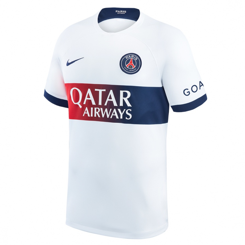 Kinder Fußball Carlos Soler #28 Weiß Auswärtstrikot Trikot 2023/24 T-Shirt Luxemburg