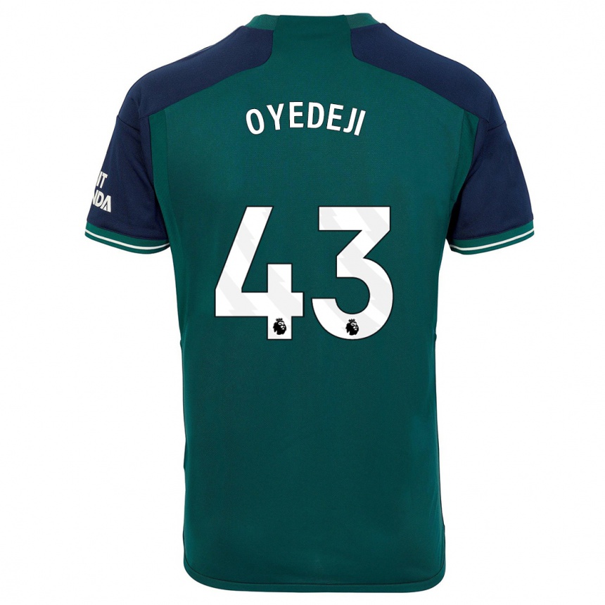 Kinder Fußball Nathan Butler Oyedeji #43 Grün Ausweichtrikot Trikot 2023/24 T-Shirt Luxemburg