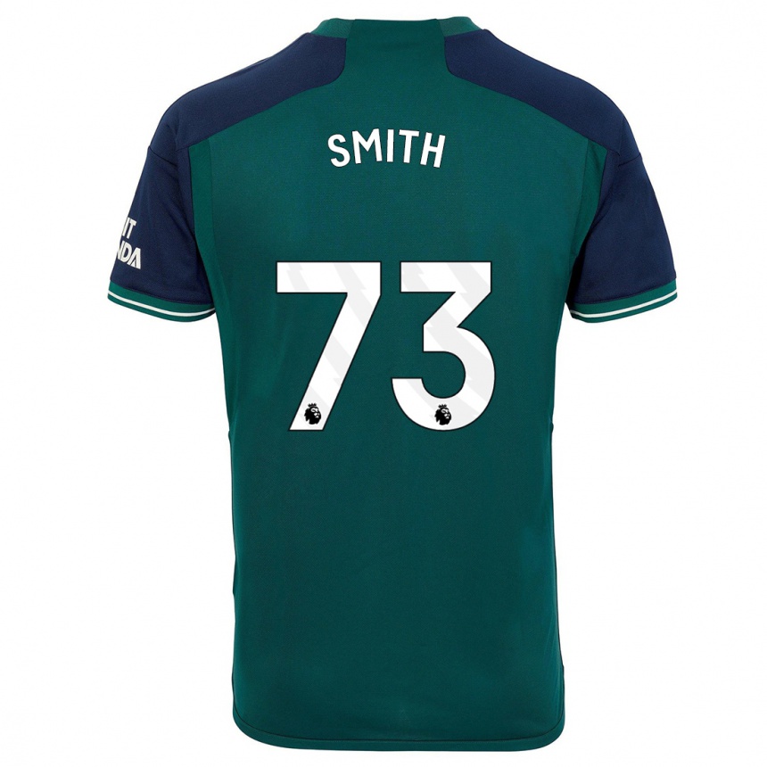 Kinder Fußball Tom Smith #73 Grün Ausweichtrikot Trikot 2023/24 T-Shirt Luxemburg