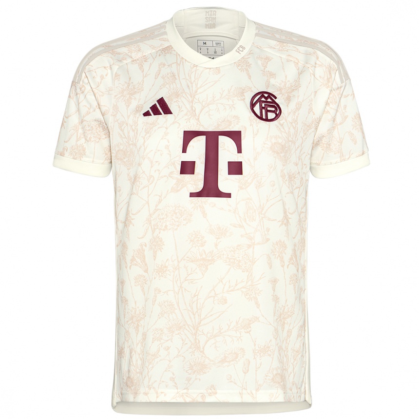 Kinder Fußball Frans Krätzig #13 Cremefarben Ausweichtrikot Trikot 2023/24 T-Shirt Luxemburg