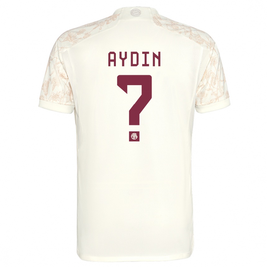 Kinder Fußball Eyüp Aydin #0 Cremefarben Ausweichtrikot Trikot 2023/24 T-Shirt Luxemburg