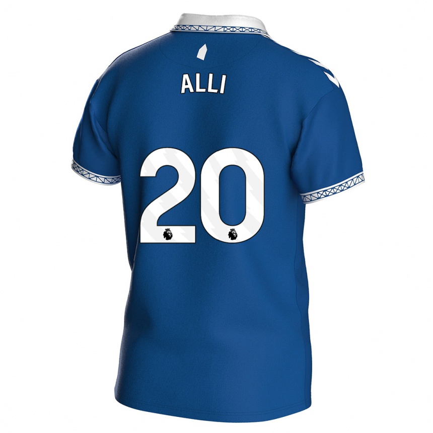 Herren Fußball Dele Alli #20 Königsblau Heimtrikot Trikot 2023/24 T-Shirt Luxemburg