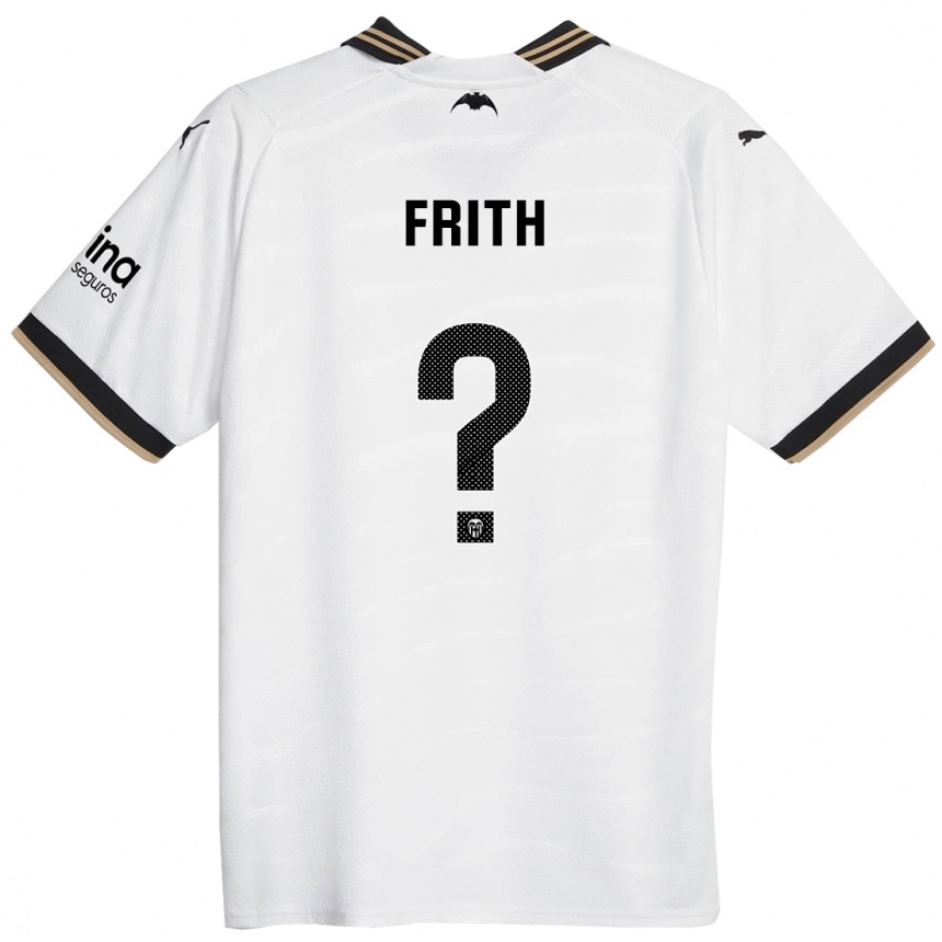 Herren Fußball Declan Frith #0 Weiß Heimtrikot Trikot 2023/24 T-Shirt Luxemburg