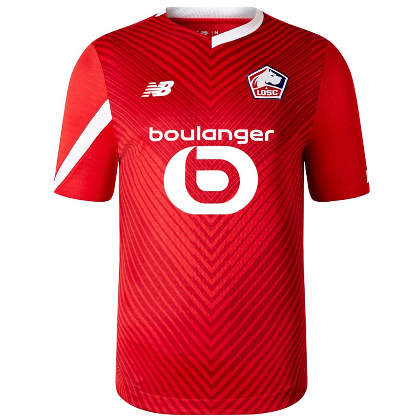Herren Fußball Floriane Azem #1 Rot Heimtrikot Trikot 2023/24 T-Shirt Luxemburg