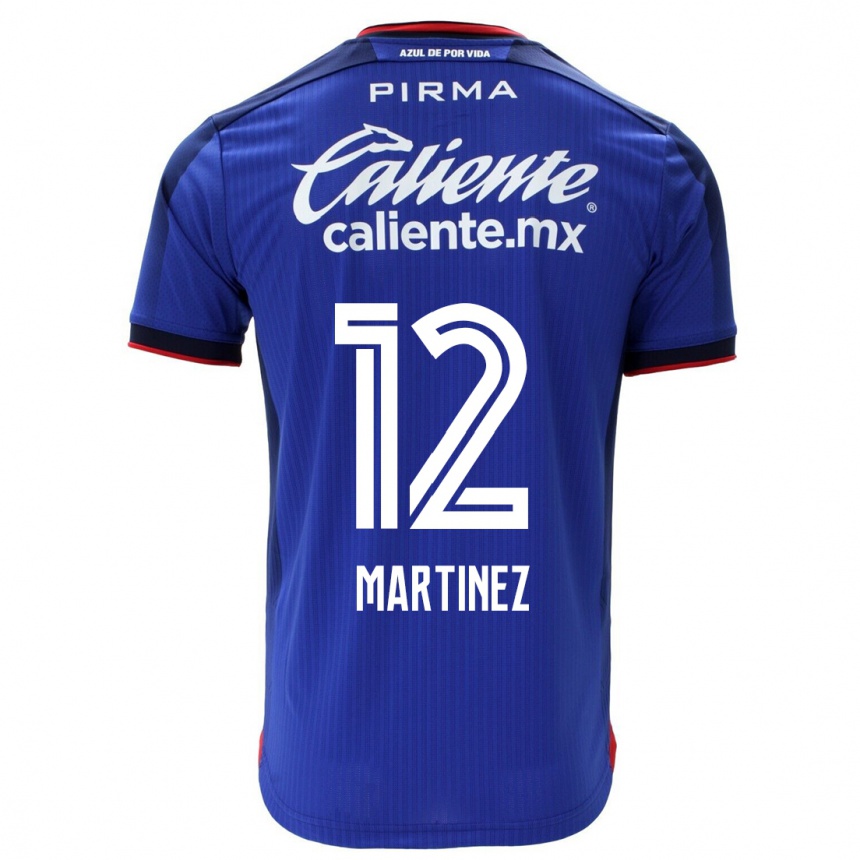 Herren Fußball Jose Joaquin Martinez #12 Blau Heimtrikot Trikot 2023/24 T-Shirt Luxemburg