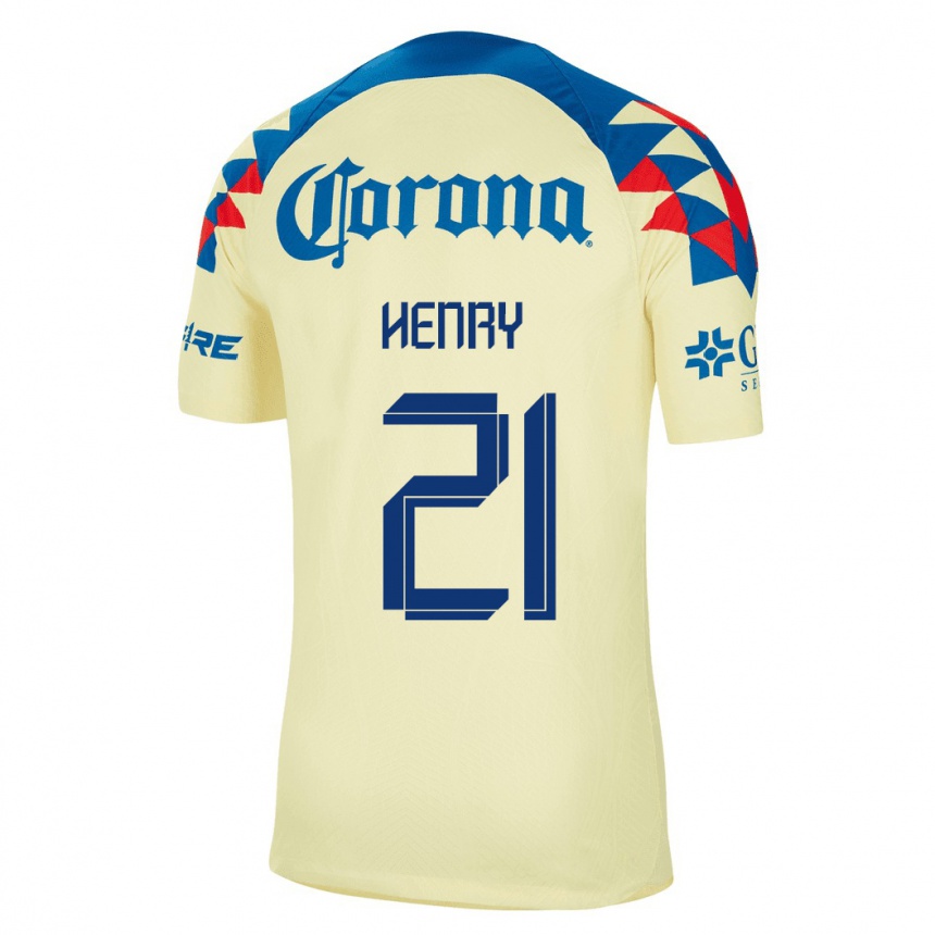 Herren Fußball Henry Martin #21 Gelb Heimtrikot Trikot 2023/24 T-Shirt Luxemburg