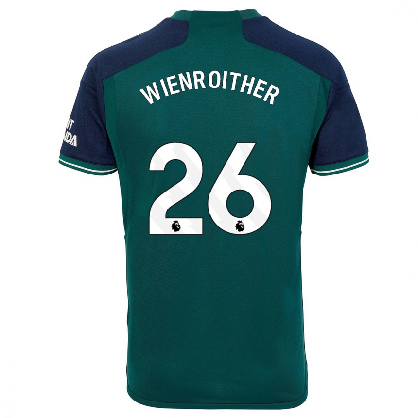 Herren Fußball Laura Wienroither #26 Grün Ausweichtrikot Trikot 2023/24 T-Shirt Luxemburg