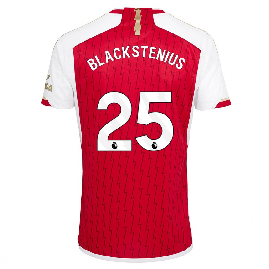 Damen Fußball Stina Blackstenius #25 Rot Heimtrikot Trikot 2023/24 T-Shirt Luxemburg