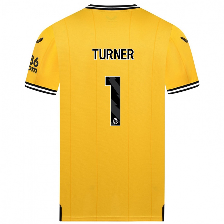 Damen Fußball Shannon Turner #1 Gelb Heimtrikot Trikot 2023/24 T-Shirt Luxemburg