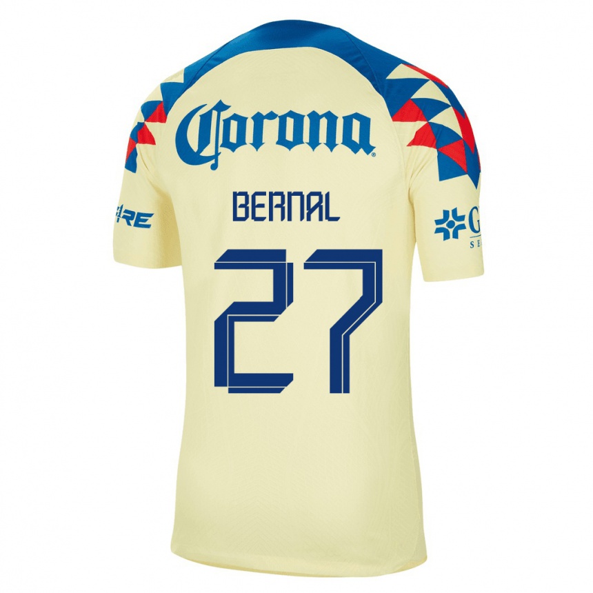Damen Fußball Mayra Pelayo Bernal #27 Gelb Heimtrikot Trikot 2023/24 T-Shirt Luxemburg